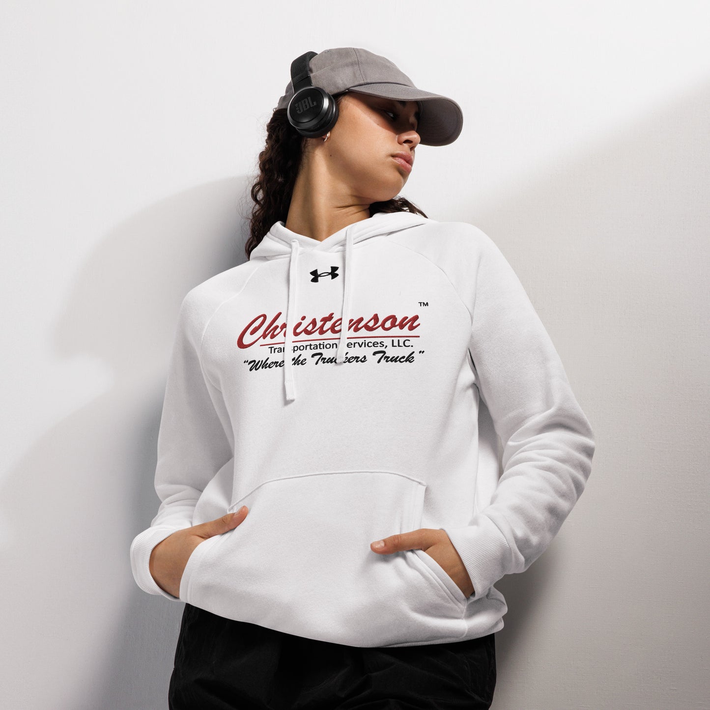 Women's Under Armour® Embroidered hoodie - light colors