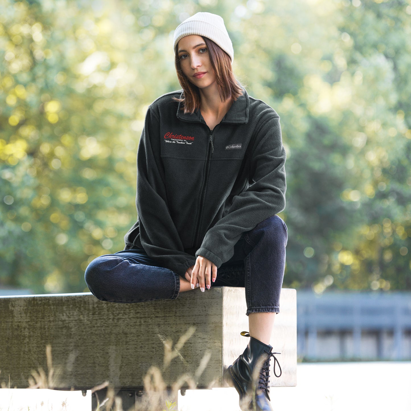Womens Columbia fleece jacket
