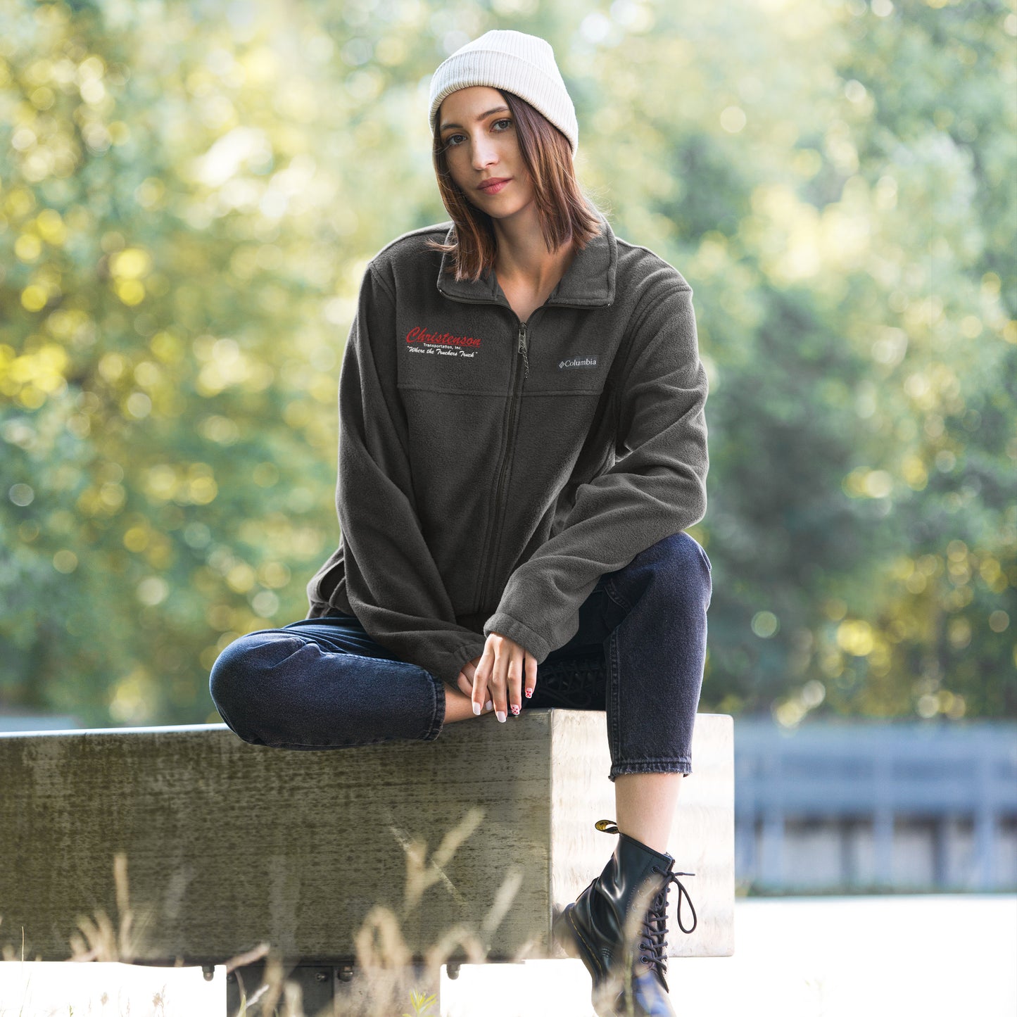 Womens Columbia fleece jacket