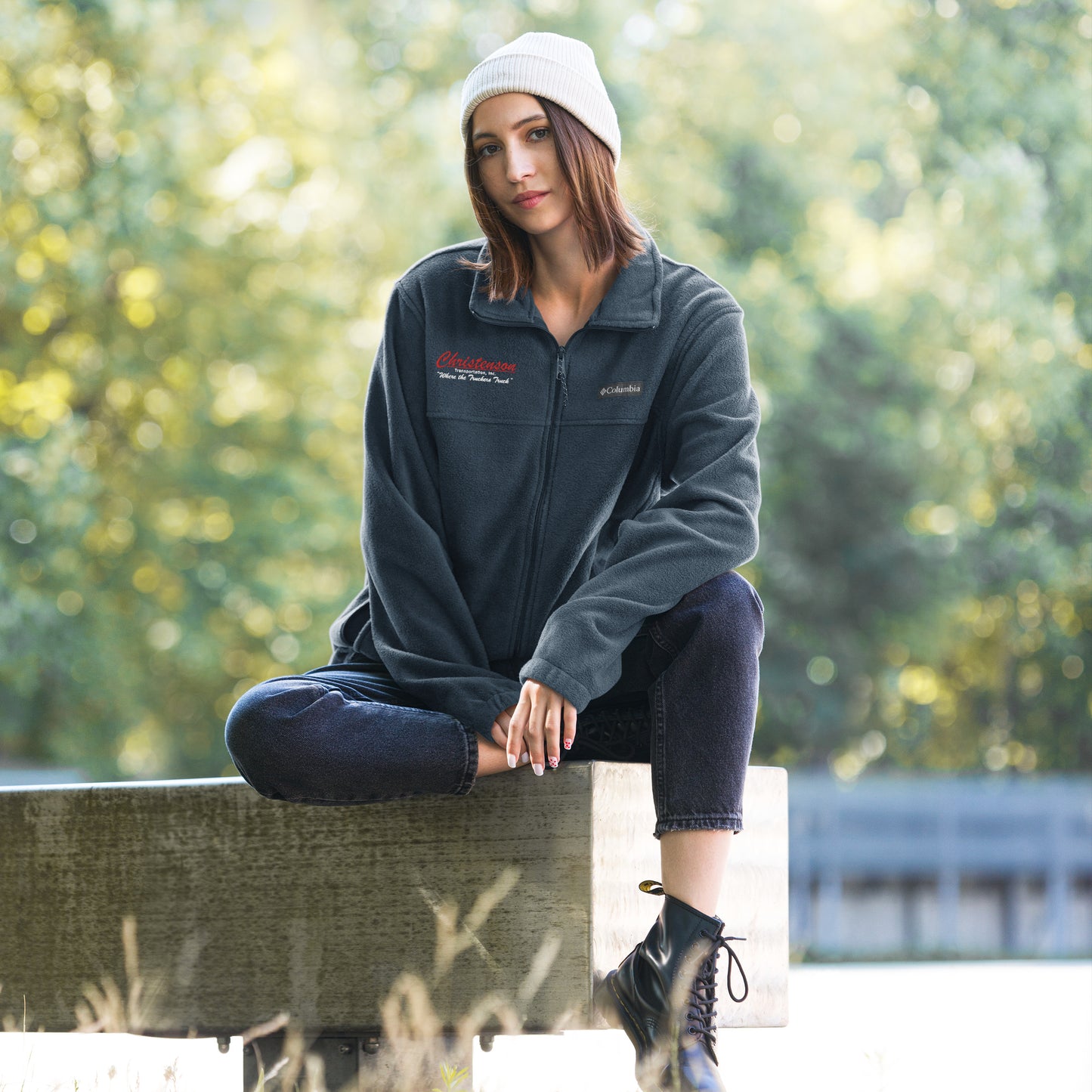Womens Columbia fleece jacket