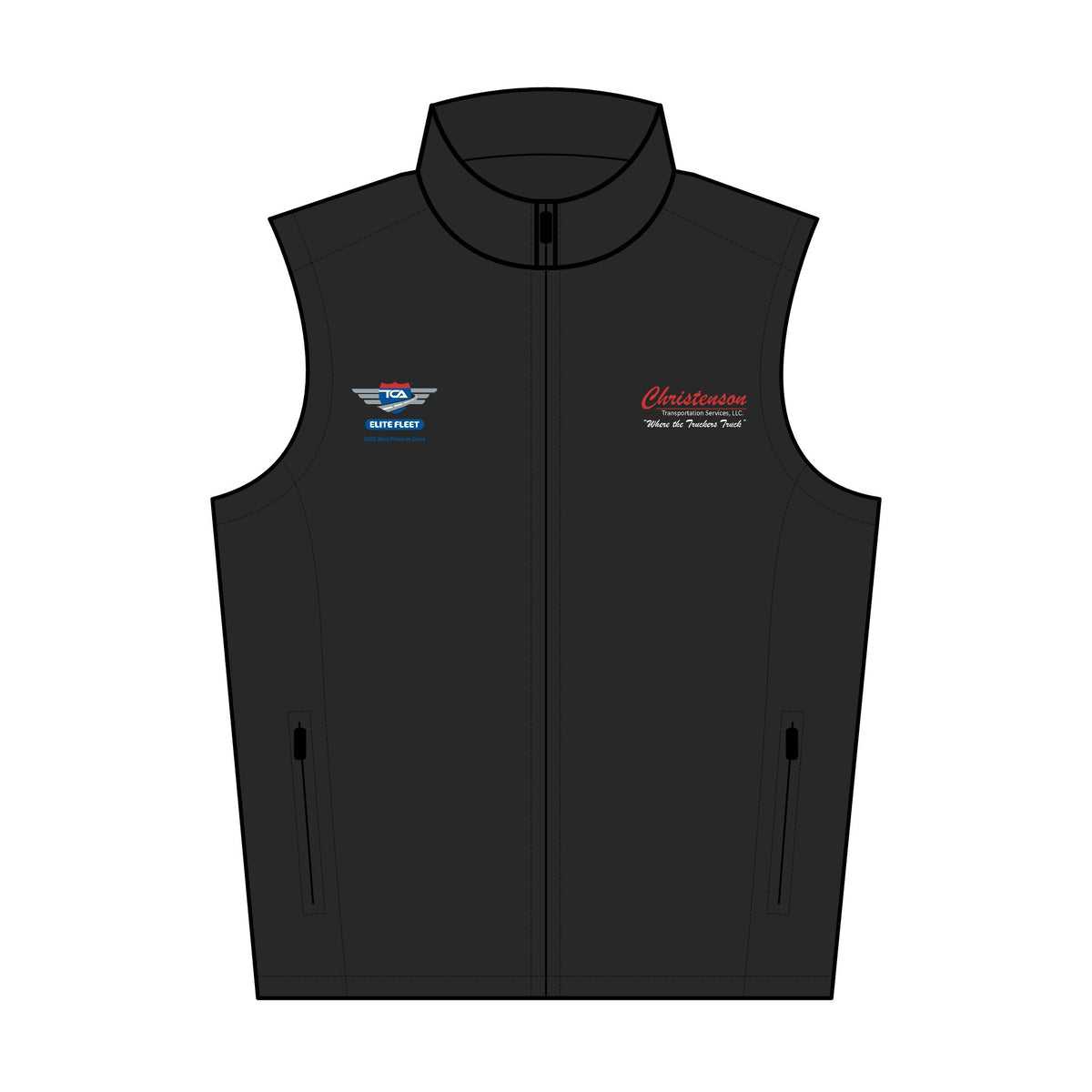 Vest - Voted Best to Drive for Embroidered Men's Core Soft Shell Vest