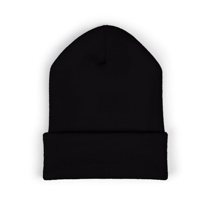 Embroidered 'Christenson' Cuffed Beanie - Personalized Name Knit Hat