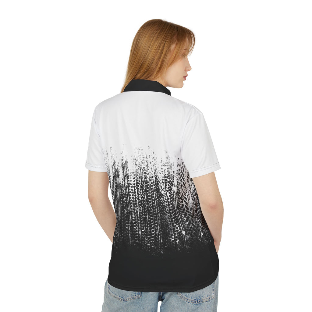 Ombre Tire Tread Polo