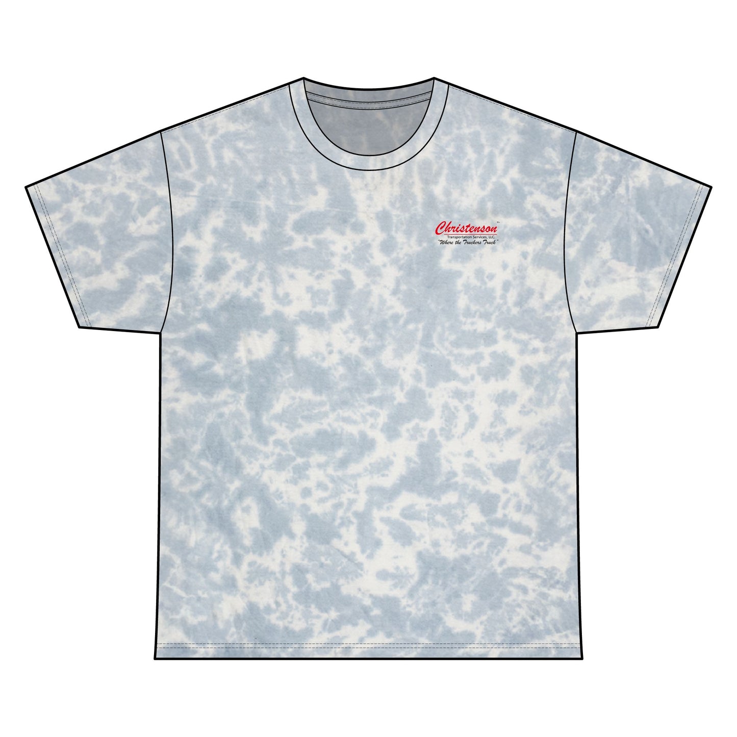 Unisex Tie Dye Cotton Tee - Vintage Aesthetic Style, Perfect for Truck Enthusiasts, Summer Festivals, Custom Gift, Casual Wear