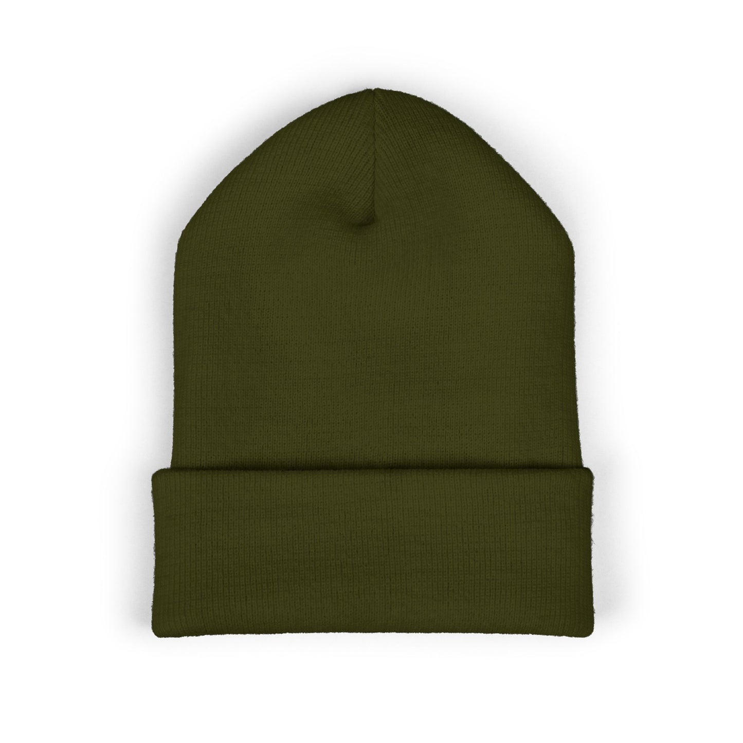 Embroidered 'Christenson' Cuffed Beanie - Personalized Name Knit Hat