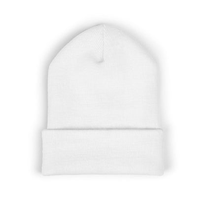 Embroidered 'Christenson' Cuffed Beanie - Personalized Name Knit Hat