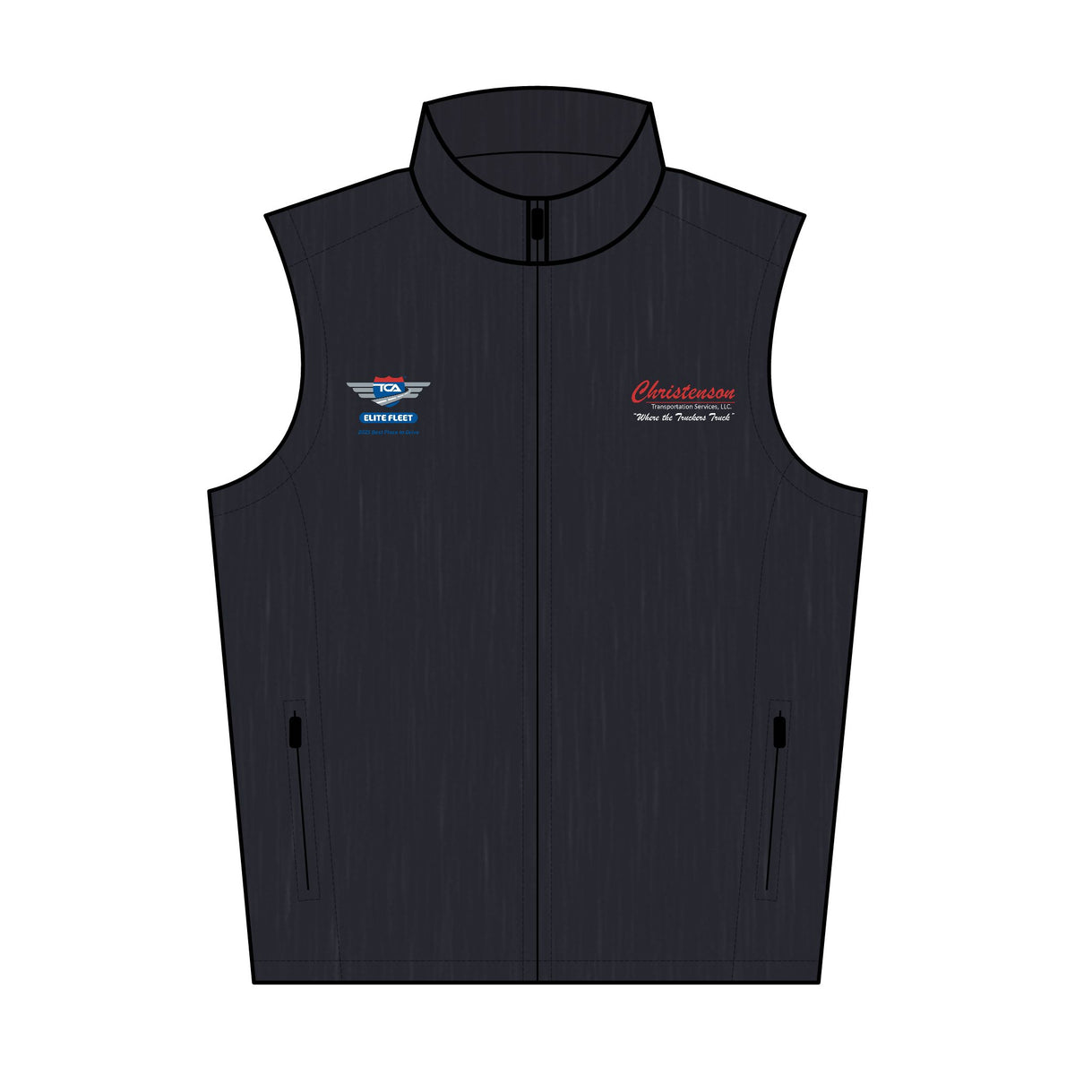 Vest - Voted Best to Drive for Embroidered Men's Core Soft Shell Vest