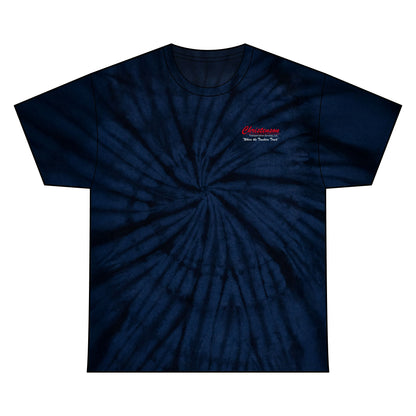 Unisex Tie Dye Cotton Tee, Navy