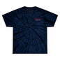 Unisex Tie Dye Cotton Tee, Navy