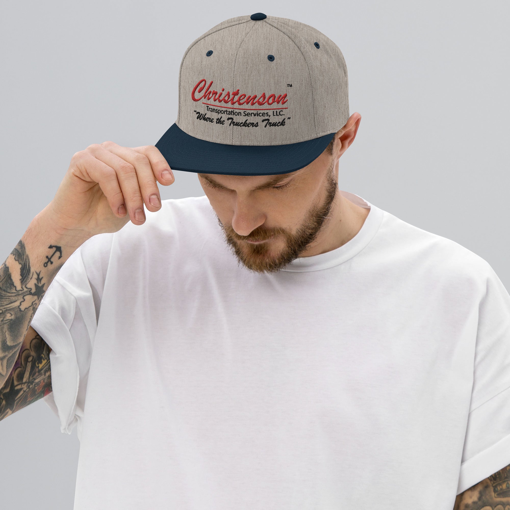 2 tone Snapback Hat
