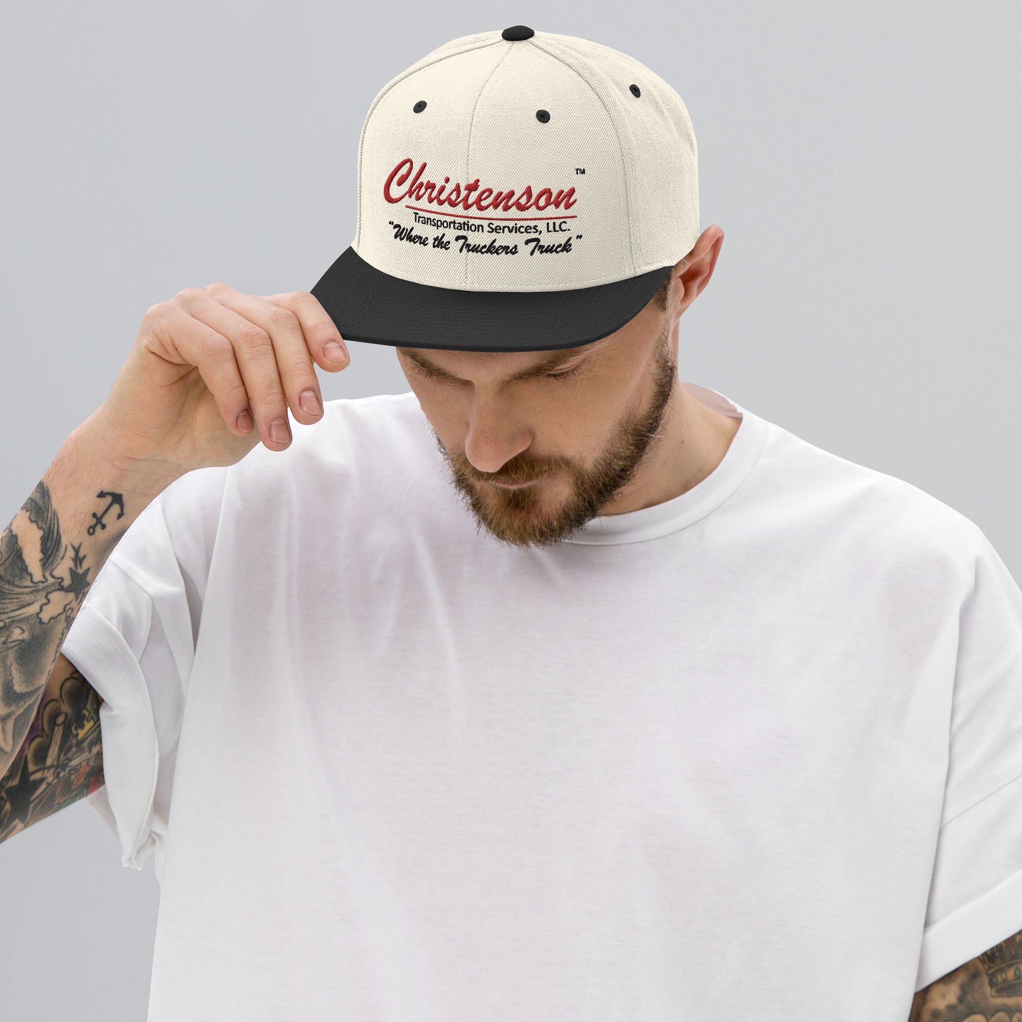 2 tone Snapback Hat