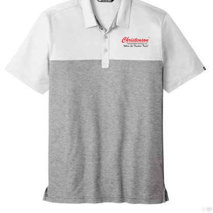 White/ Quiet Shade Grey Heather - FRONT