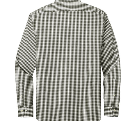 Deep Black Check - BACK