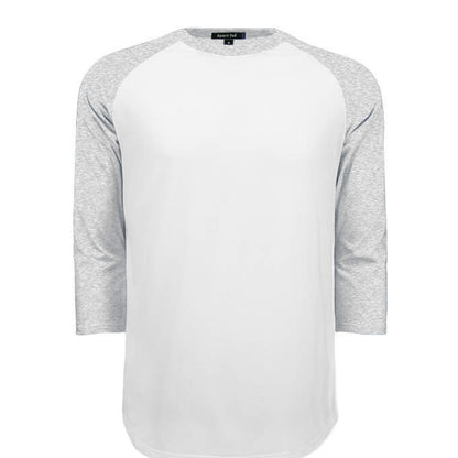 WHITE / HEATHER GREY - FRONT