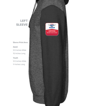 Charcoal Heather/ Black - SLEEVE_LEFT