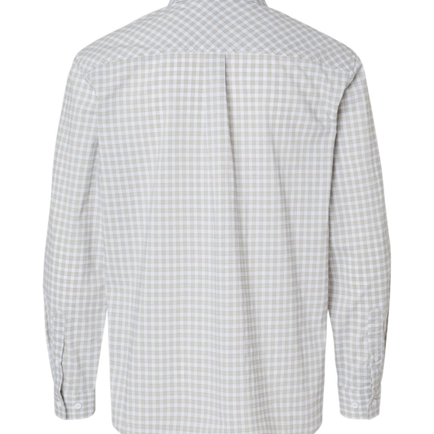 Grey/ White Gingham - BACK