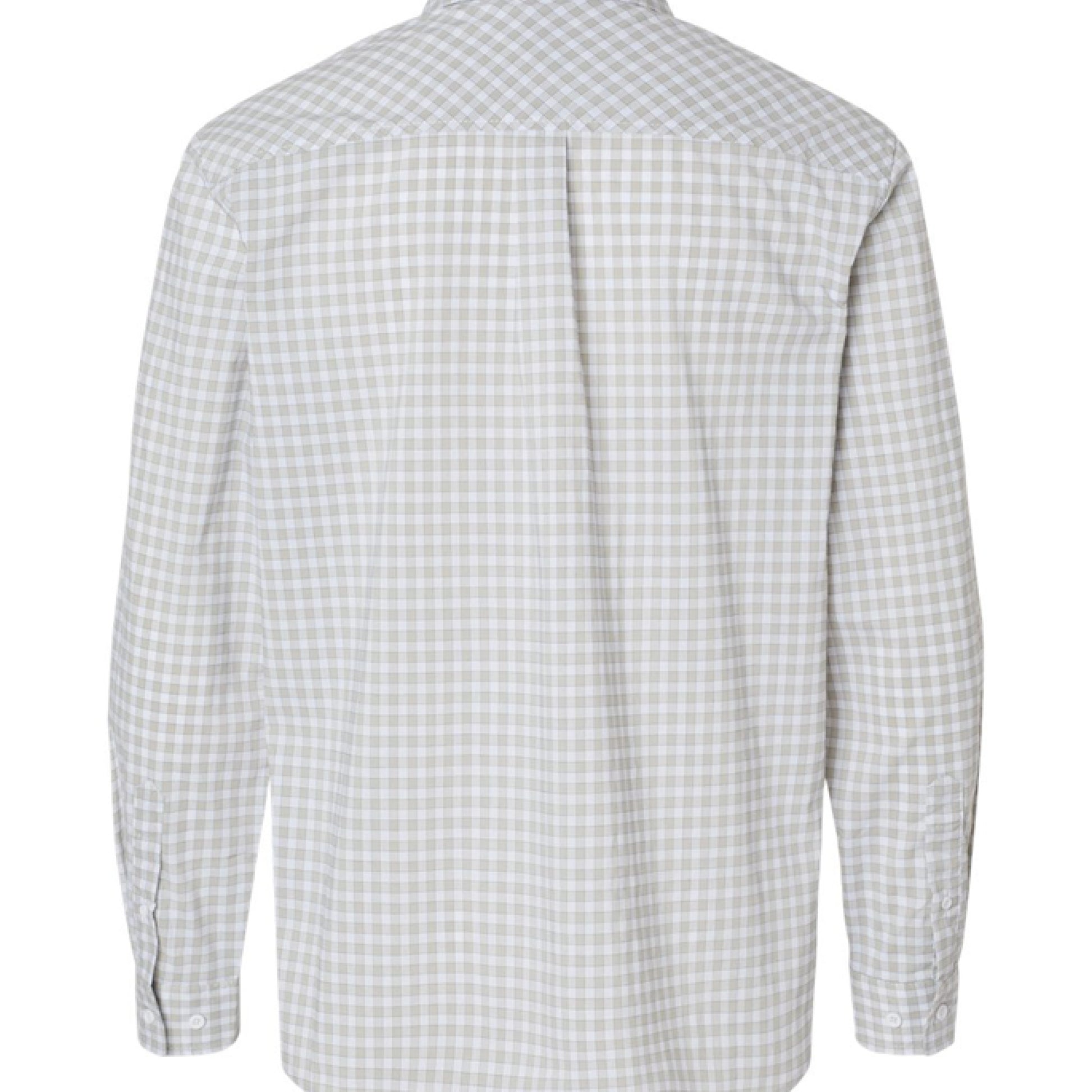Grey/ White Gingham - BACK