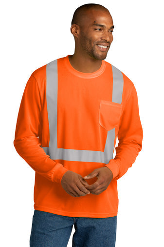 CornerStone® ANSI 107 Class 2 Mesh Long Sleeve Tee