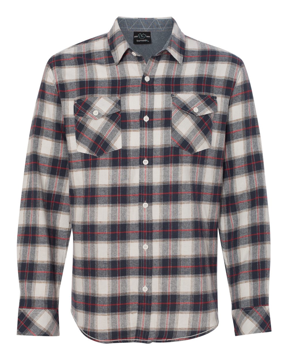 Burnside - Yarn-Dyed Long Sleeve Flannel Shirt - 8210