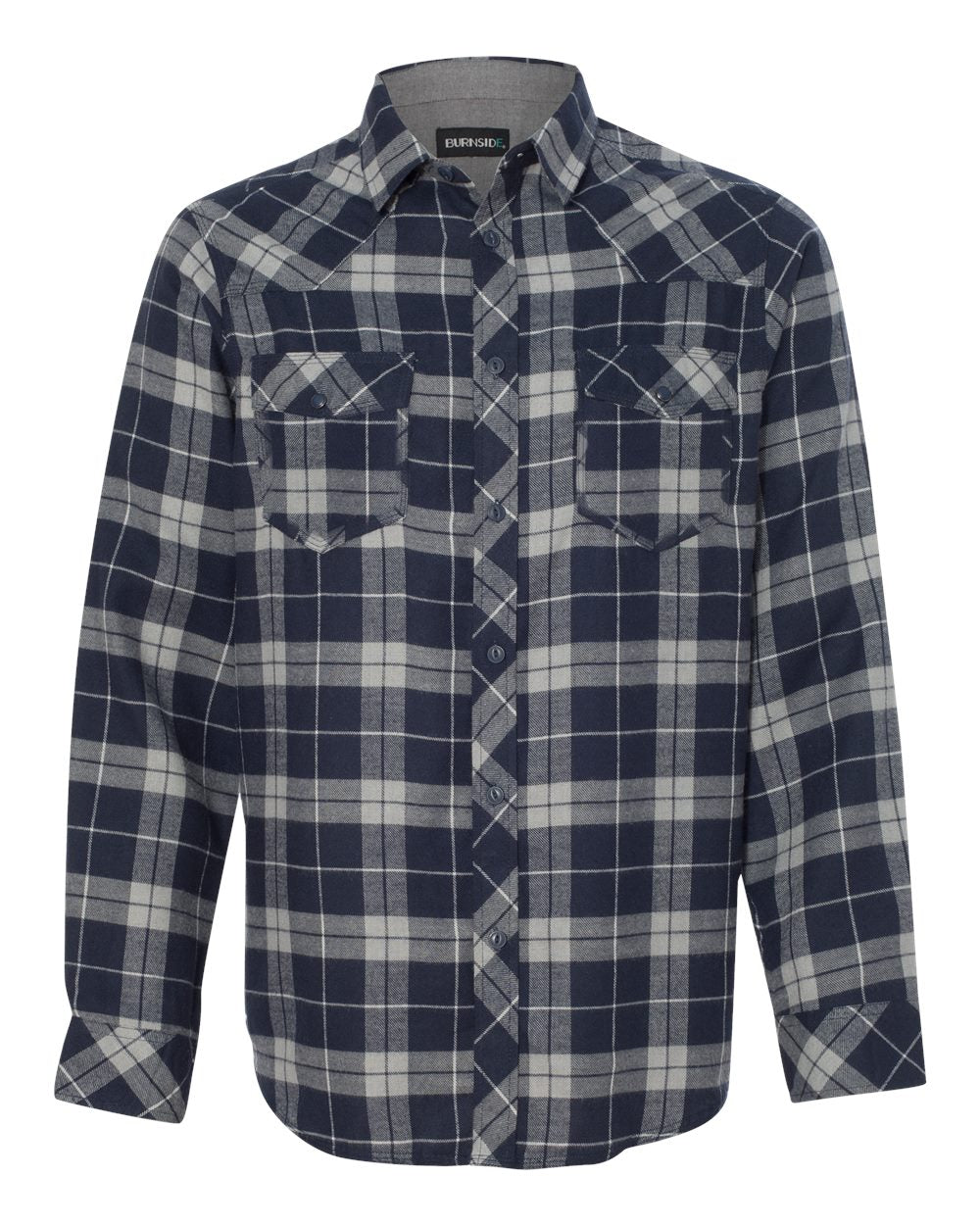Burnside - Yarn-Dyed Long Sleeve Flannel Shirt - 8210