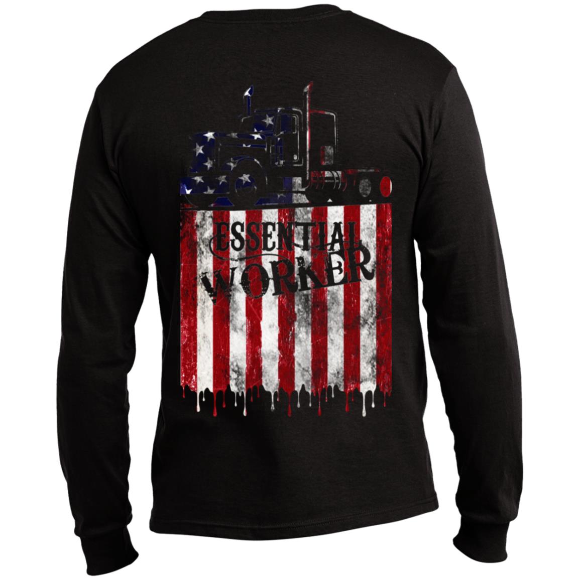 Essential Worker Long Sleeve Made in the US T-Shirt