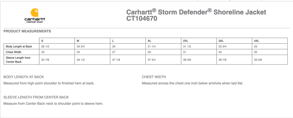 Carhartt® Storm Defender® Shoreline Jacket