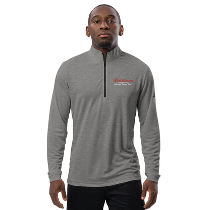 Mens Adidas Quarter zip pullover